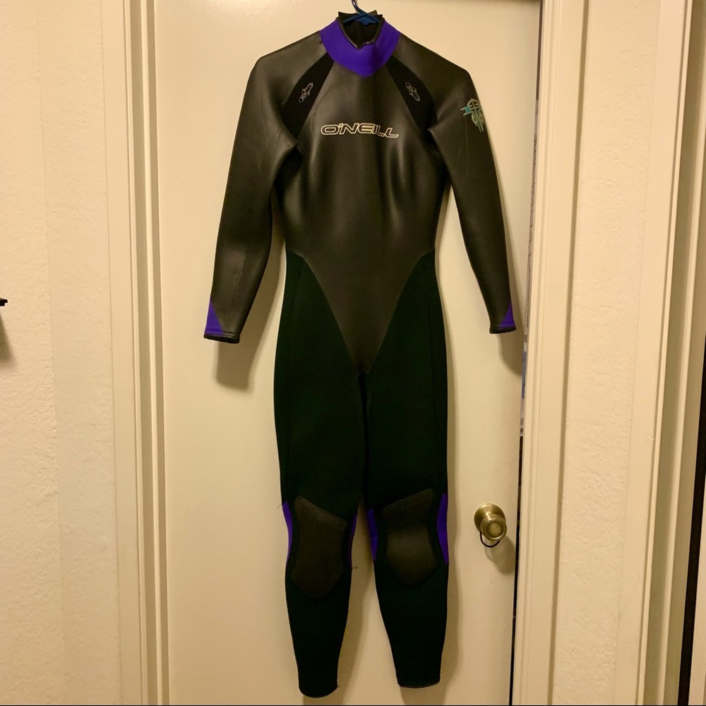 O'neill Women's Full Wetsuit - Size 10 - 7mm (Back Zip)
